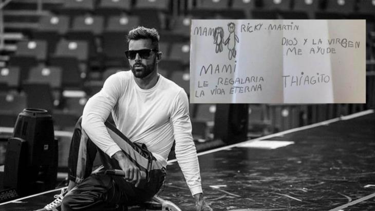 Niño manda conmovedora carta a Ricky Martin; su madre tiene cáncer Niño manda conmovedora carta a Ricky Martin; su madre tiene cáncer