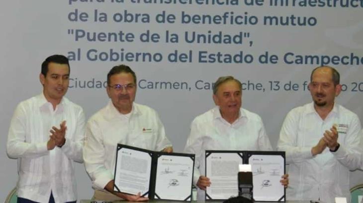 Firma Pemex convenio modificatorio con Campeche Firma Pemex convenio modificatorio con Campeche