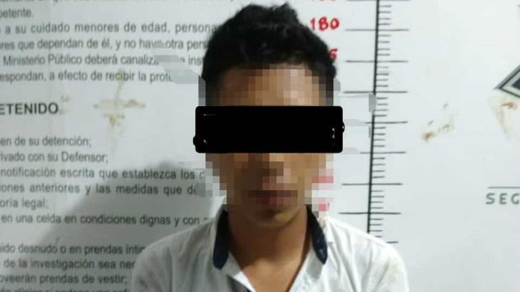 Capturan a sujeto que hizo disparos con arma de fuego en Comalcalco Capturan a sujeto que hizo disparos con arma de fuego en Comalcalco