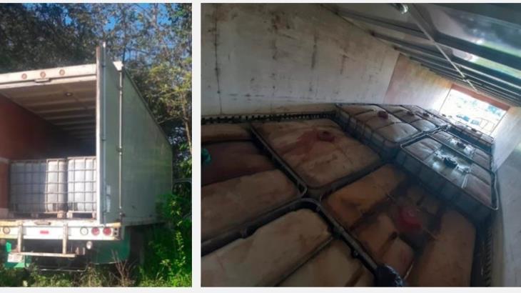Aseguran 14 mil litros de hidrocarburo robado en Centro Aseguran 14 mil litros de hidrocarburo robado en Centro