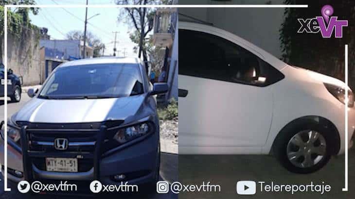 Recuperan dos vehículos en Villahermosa Recuperan dos vehículos en Villahermosa