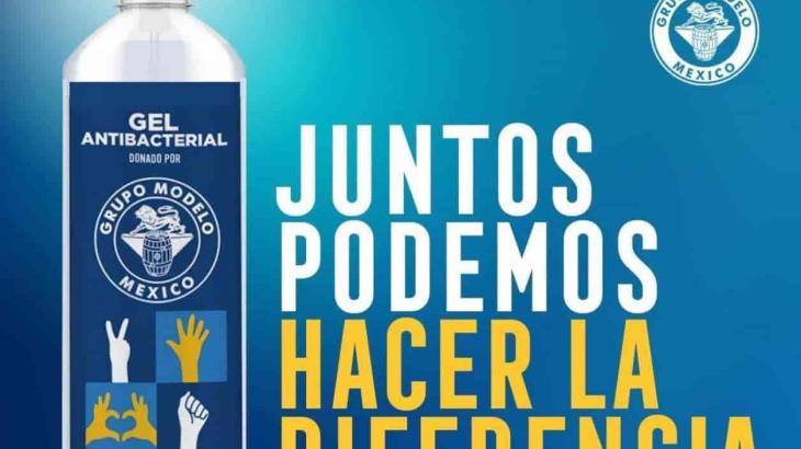 Grupo Modelo utiliza el alcohol de su cerveza para crear gel antibacterial Grupo Modelo utiliza el alcohol de su cerveza para crear gel antibacterial