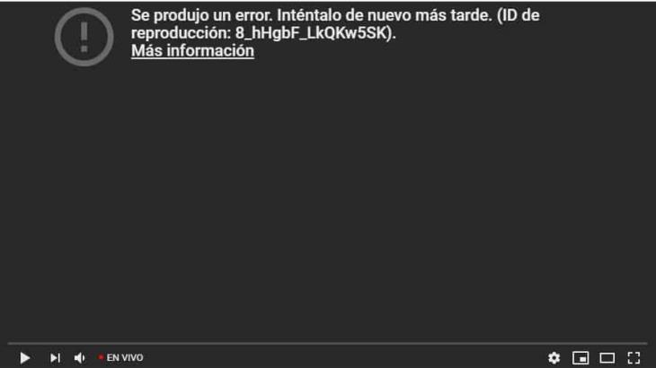 Se caen YouTube y Gmail Se caen YouTube y Gmail