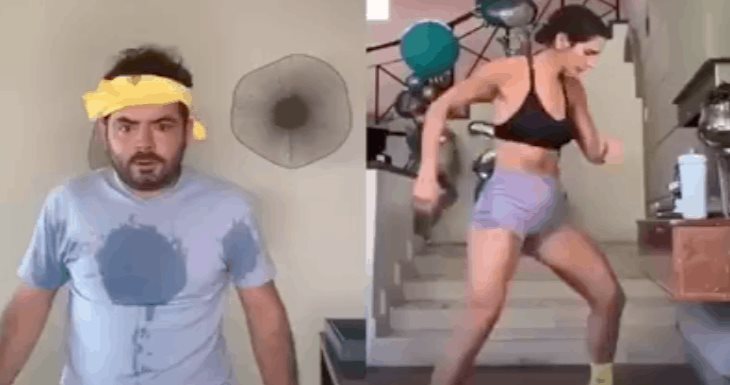 José Eduardo Derbez hace ejercicio con Bárbara de Regil muy a su estilo José Eduardo Derbez hace ejercicio con Bárbara de Regil muy a su estilo