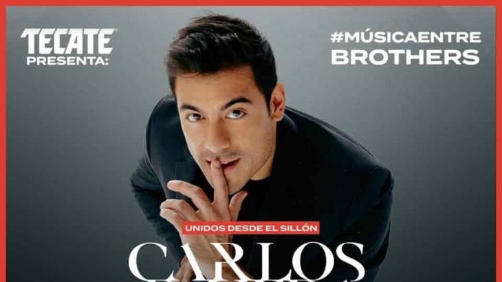 Carlos Rivera en concierto... desde el sillón Carlos Rivera en concierto... desde el sillón