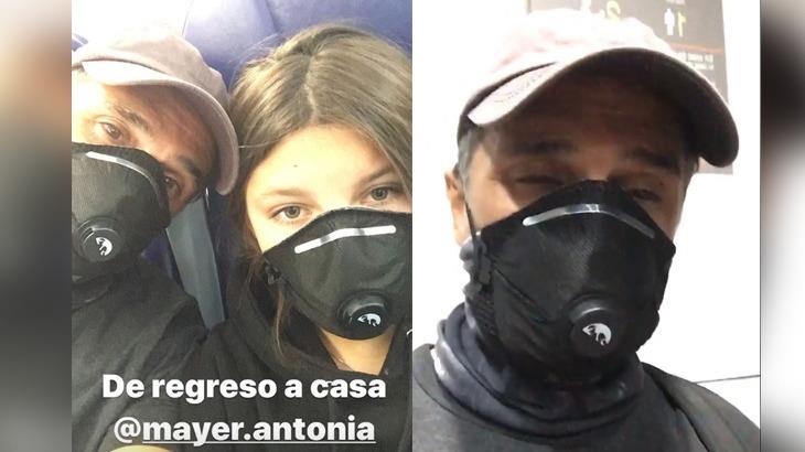 Sergio Mayer al rescate de su hija quien estaba en Estados Unidos Sergio Mayer al rescate de su hija quien estaba en Estados Unidos