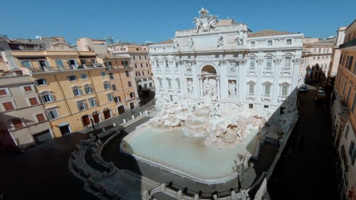 La belleza de la Fontana di Trevi, vista desde todos los ángulos La belleza de la Fontana di Trevi, vista desde todos los ángulos