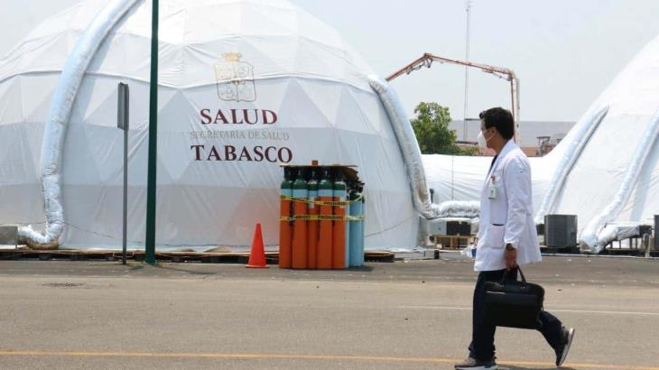 Burbuja instalada en el Juan Graham aumentará capacidad hospitalaria para atender a pacientes: Adán Augusto Burbuja instalada en el Juan Graham aumentará capacidad hospitalaria para atender a pacientes: Adán Augusto