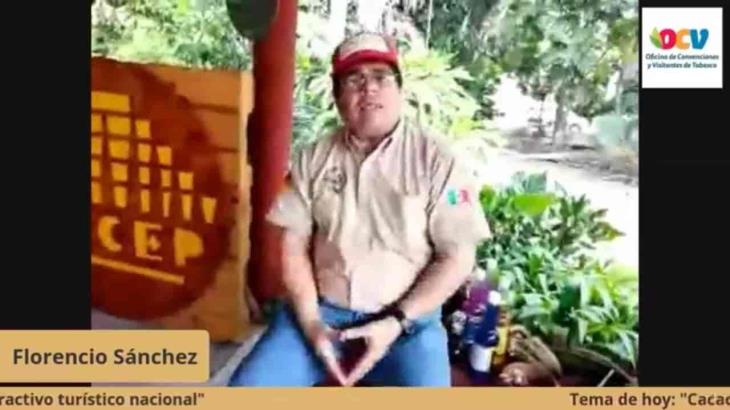 Recomienda chocolatero a turistas visitar Tabasco de enero a abril Recomienda chocolatero a turistas visitar Tabasco de enero a abril