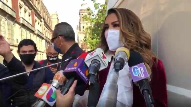 Ninel Conde acude a Palacio Nacional, busca ayuda de AMLO para recuperar a su hijo Ninel Conde acude a Palacio Nacional, busca ayuda de AMLO para recuperar a su hijo