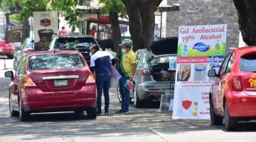 Productos sanitizantes, lo más buscado en Circuito Deportiva de Villahermosa