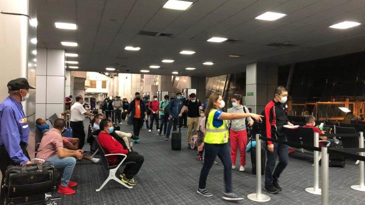México recibe 189 connacionales repatriados en dos vuelos desde Norteamérica México recibe 189 connacionales repatriados en dos vuelos desde Norteamérica