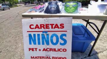 Lanzan caretas con diseños infantiles para cuidar a los niños del Covid-19