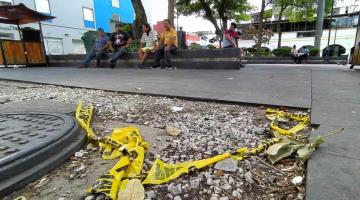 Parque Juárez, el lugar que ha no podido permanecer sin gente y limpio durante la pandemia
