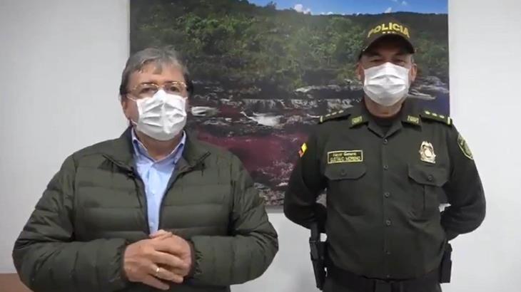 Protestan en Colombia por indignación ante fallecimiento de hombre sometido brutalmente por la policía de Bogotá Protestan en Colombia por indignación ante fallecimiento de hombre sometido brutalmente por la policía de Bogotá