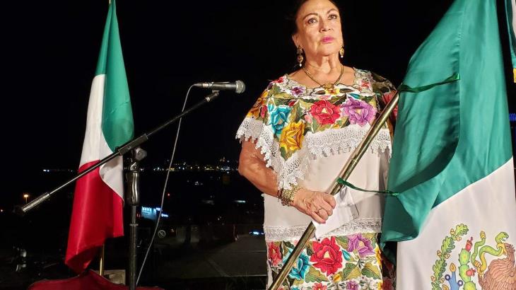 Conmemora la cónsul de México en Estambul, Isabel Arvide, Independencia de México Conmemora la cónsul de México en Estambul, Isabel Arvide, Independencia de México