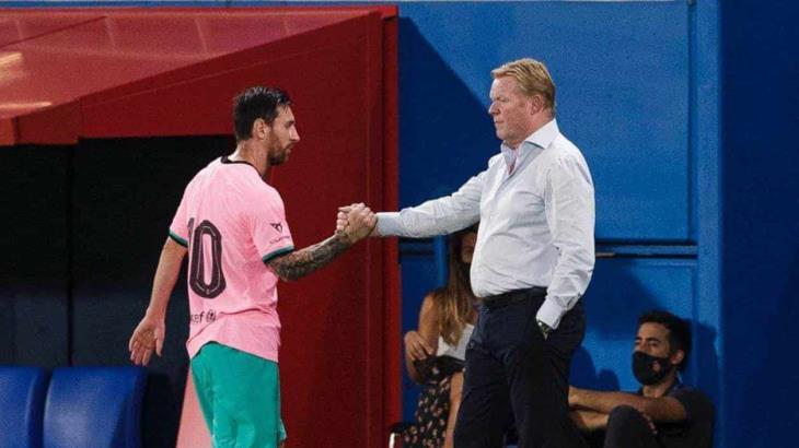 Lio Messi cumple y anota doblete en su regreso con Barcelona Lio Messi cumple y anota doblete en su regreso con Barcelona