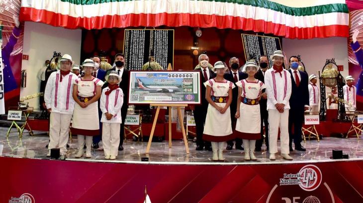 Estos son los números ganadores de la rifa del avión presidencial Estos son los números ganadores de la rifa del avión presidencial