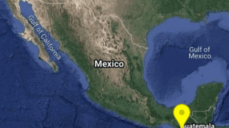 Se registra sismo de magnitud 5.5 en Chiapas Se registra sismo de magnitud 5.5 en Chiapas