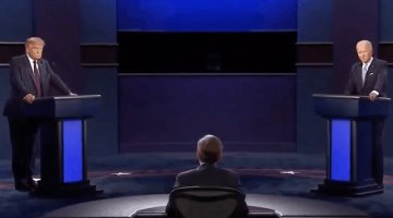 Trump y Biden se dan con todo en primer debate por la Presidencia de Estados Unidos