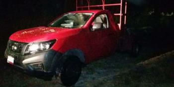 Roban camión cargado de Pollos en la ranchería González; detienen a presunto asaltante