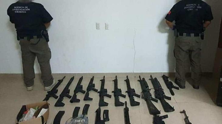 Asegura FGR 14 armas de fuego, cargadores y cartuchos en Berriozábal, Chiapas Asegura FGR 14 armas de fuego, cargadores y cartuchos en Berriozábal, Chiapas