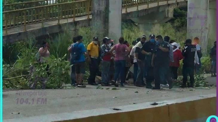 Así los bloqueos en Tabasco este día Así los bloqueos en Tabasco este día