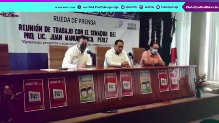 Pide Senador a ayuntamientos no cobrar cuotas a los "pocos empresarios" de Tabasco Pide Senador a ayuntamientos no cobrar cuotas a los "pocos empresarios" de Tabasco