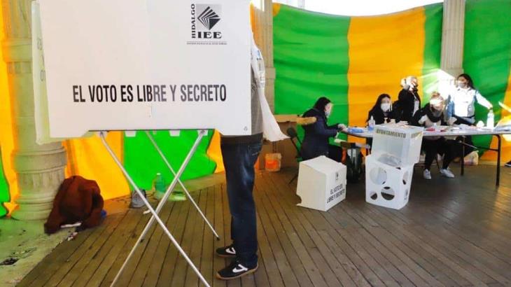 Elecciones en Coahuila e Hidalgo se realizan entre sana distancia y uso obligatorio de cubrebocas Elecciones en Coahuila e Hidalgo se realizan entre sana distancia y uso obligatorio de cubrebocas