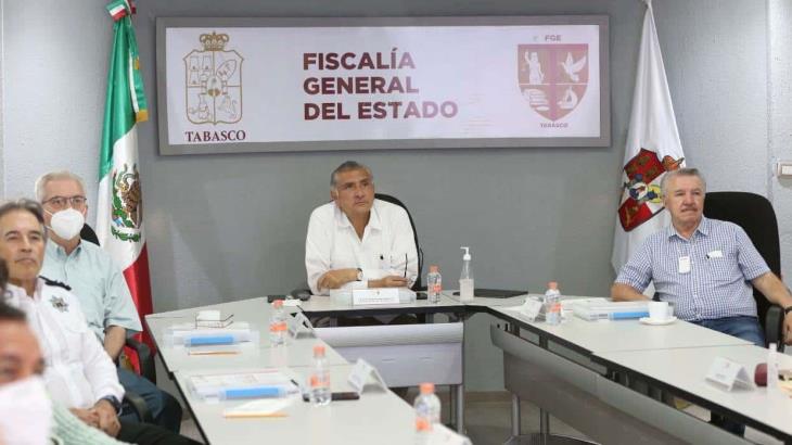 Encabeza Adán Augusto reunión para evaluar ante-proyecto de seguridad integral para Tabasco Encabeza Adán Augusto reunión para evaluar ante-proyecto de seguridad integral para Tabasco
