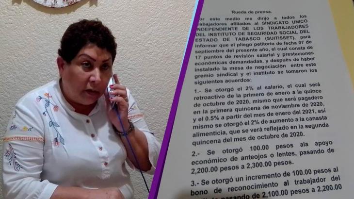 Logra SUITISSET aumento salarial del 2% y bono especial para quienes atienden la pandemia Logra SUITISSET aumento salarial del 2% y bono especial para quienes atienden la pandemia