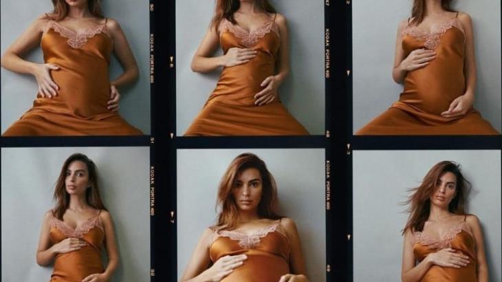 Emily Ratajkowski está embarazada y así lo da a conocer Emily Ratajkowski está embarazada y así lo da a conocer