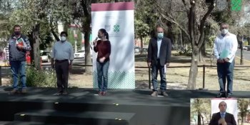 Cada vez son menos los integrantes de FRENAAA que pernoctan en el Zócalo de la CDMX: Sheinbaum