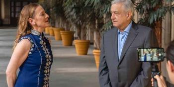 Se solidariza Beatriz Gutiérrez con damnificados por las inundaciones