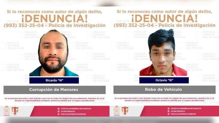 Detienen a tres por robo de vehículo, corrupción de menores y lesiones Detienen a tres por robo de vehículo, corrupción de menores y lesiones