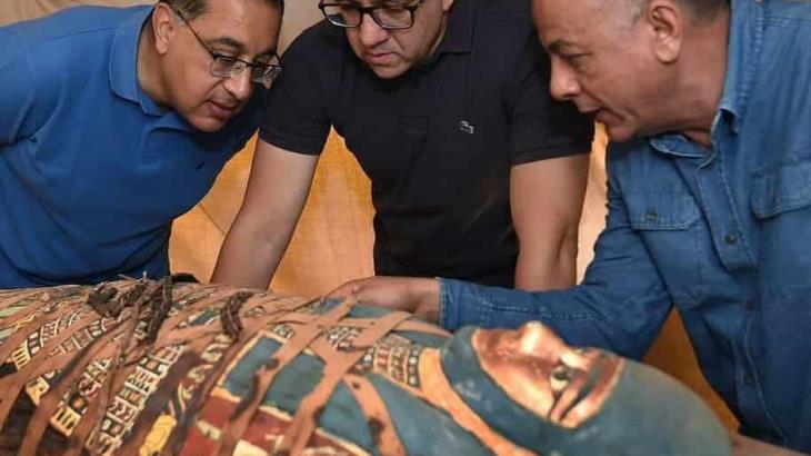 Exhibe Egipto más de 100 ataúdes de 2 mil 500 años de antigüedad Exhibe Egipto más de 100 ataúdes de 2 mil 500 años de antigüedad