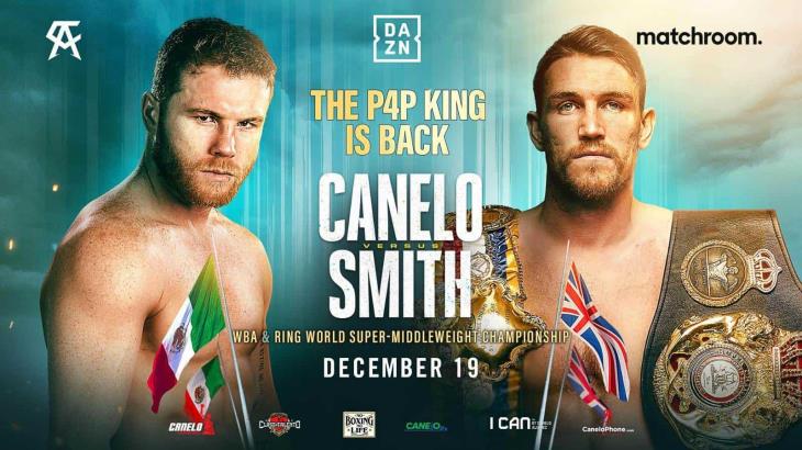 Canelo es bueno, pero yo soy mejor en este peso: Callum Smith Canelo es bueno, pero yo soy mejor en este peso: Callum Smith