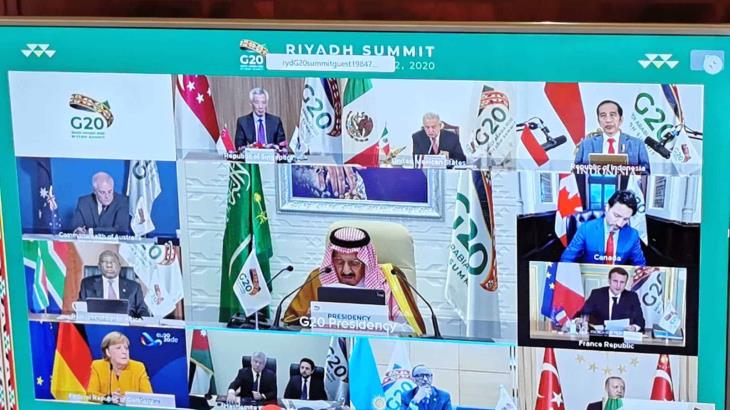 Arranca reunión virtual del G20; participa el presidente, Andrés Manuel López Obrador Arranca reunión virtual del G20; participa el presidente, Andrés Manuel López Obrador