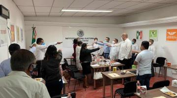 Instala INE los seis Consejos Distritales de Tabasco para la elección del 6 de junio