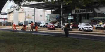 Si no se trabaja día y noche en la rehabilitación de calles, "no acabaremos nunca": Evaristo