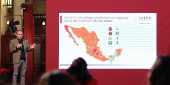 Llega México a 124 mil defunciones por Covid-19; se han vacunado a 24 mil personas