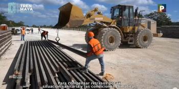 Reconoce gobierno retrasos en construcción del Tren Maya