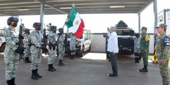 Guardia Nacional casi al mismo nivel de aprobación que el Ejército y la Marina, presume presidente