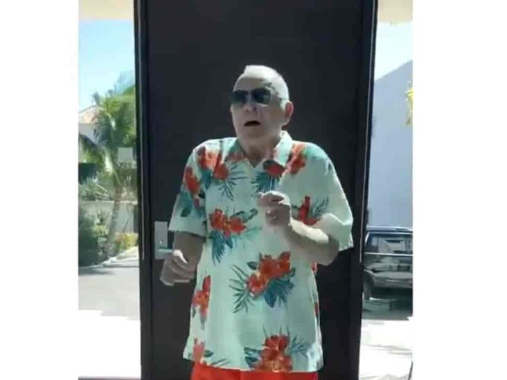 Anthony Hopkins baila al ritmo de Elvis Crespo Anthony Hopkins baila al ritmo de Elvis Crespo