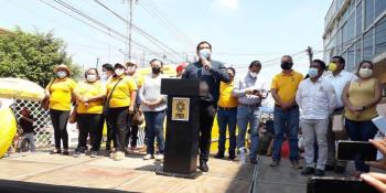 Vuelve PRD a protestar ante el IEPC