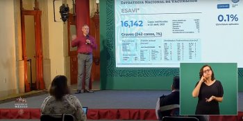 Concluye vacunación para adultos mayores en 2 mil 175 municipios del país