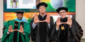 Recibe Vicente Fox "Honoris Causa" por parte de la Universidad de Miami