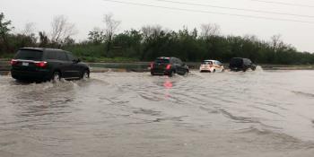 Tormenta eléctrica deja inundaciones y daños materiales en Reynosa, Tamaulipas