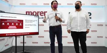 Presenta MORENA la plataforma "Defiende la esperanza" para denunciar delitos electorales