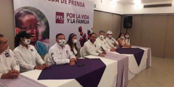 Pide dirigencia nacional del PES al gobernador de Tabasco, no interferir en el proceso electoral